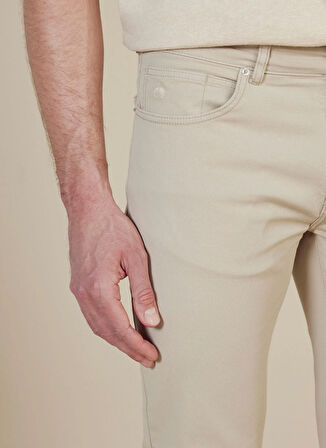 Brooks Brothers Normal Bel Düz Paça Standart Bej Erkek Pantolon BBSS25MPT010