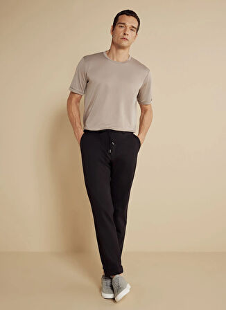 Brooks Brothers Normal Bel Düz Paça Standart Siyah Erkek Pantolon BBSS25MPT016