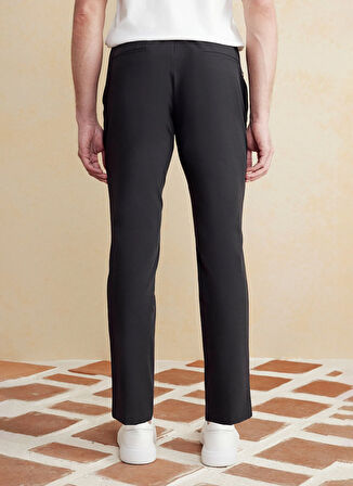 Brooks Brothers Normal Bel Düz Paça Standart Siyah Erkek Pantolon BBSS25MPT020