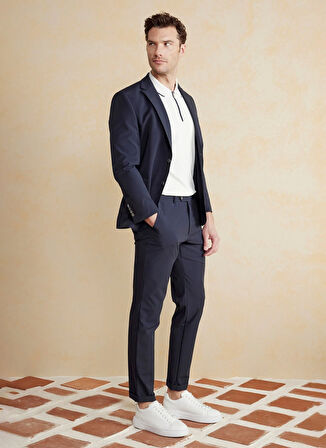 Brooks Brothers Slim Fit Lacivert Erkek Ceket BBSS25MBL013