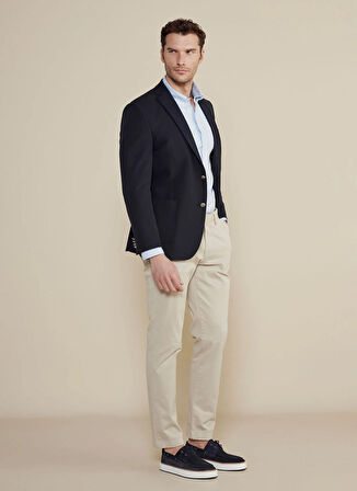 Brooks Brothers Slim Fit Lacivert Erkek Ceket BBSS25MBL019