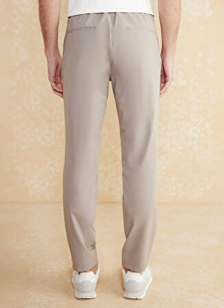 Brooks Brothers Normal Bel Düz Paça Standart Bej Erkek Pantolon BBSS25MPT020