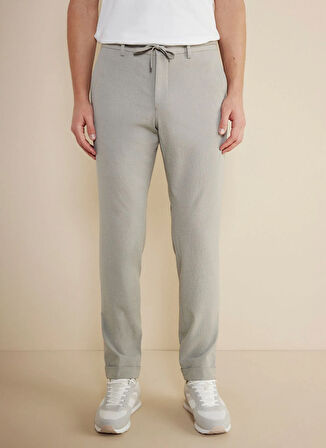Brooks Brothers Normal Bel Düz Paça Standart Gri Erkek Pantolon BBSS25MPT003