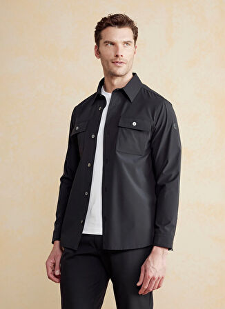 Brooks Brothers Standart Siyah Erkek Ceket BBSS25MSH001