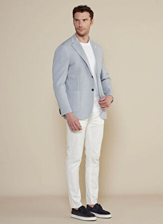 Brooks Brothers Regular Fit Mavi Erkek Ceket BBSS25MBL003