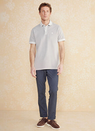 Brooks Brothers Normal Bel Düz Paça Standart Lacivert Erkek Pantolon BBSS25MPT003
