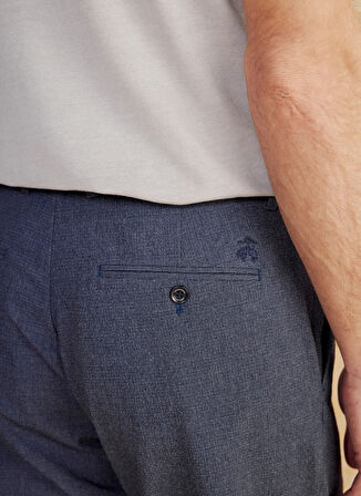 Brooks Brothers Normal Bel Düz Paça Standart Lacivert Erkek Pantolon BBSS25MPT003