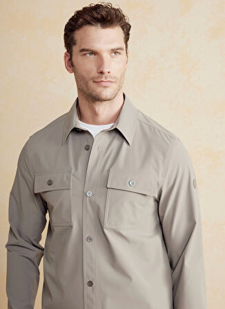 Brooks Brothers Standart Bej Erkek Ceket BBSS25MSH001