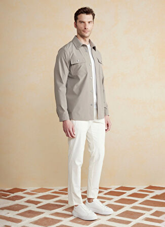 Brooks Brothers Standart Bej Erkek Ceket BBSS25MSH001