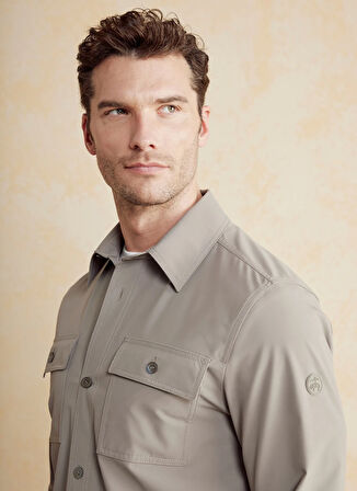 Brooks Brothers Standart Bej Erkek Ceket BBSS25MSH001