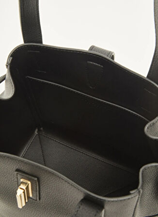 Siyah Kadın 22x28x16 cm Tote Çanta TBSS25FSB035