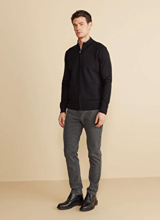 Brooks Brothers Siyah Erkek Hırka BBFW25MKS006