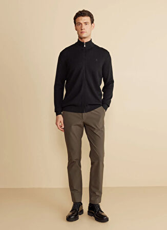 Brooks Brothers Siyah Erkek Hırka BBFW25MKS007