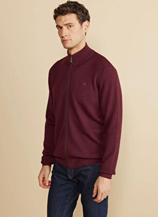 Brooks Brothers Bordo Erkek Hırka BBFW25MKS007