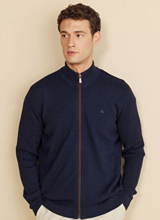 Brooks Brothers Lacivert Erkek Hırka BBFW25MKS007