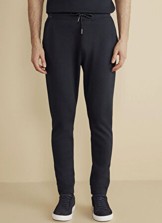 Brooks Brothers Lastikli Bel Standart Lacivert Erkek Eşofman Altı BBFW25MSP001