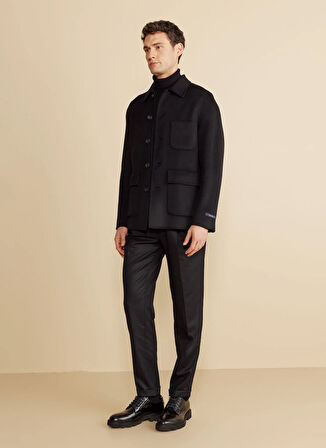 Brooks Brothers Standart Siyah Erkek Ceket BBFW25MBL001