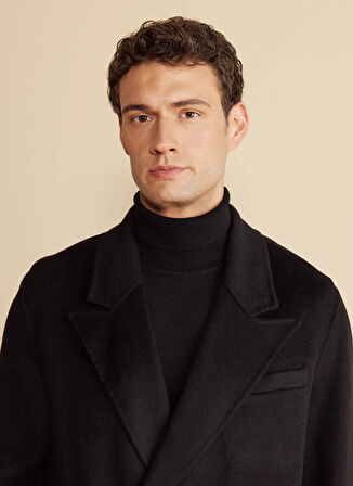 Brooks Brothers Siyah Erkek Kaban BBFW25MCA001