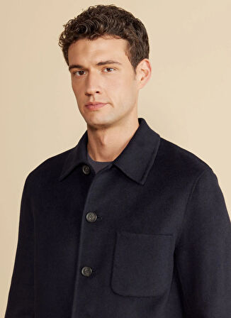 Brooks Brothers Standart Lacivert Erkek Ceket BBFW25MBL001