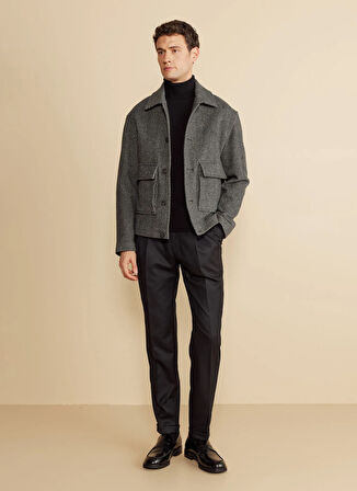 Brooks Brothers Antrasit Erkek Kaban BBFW25MCA003