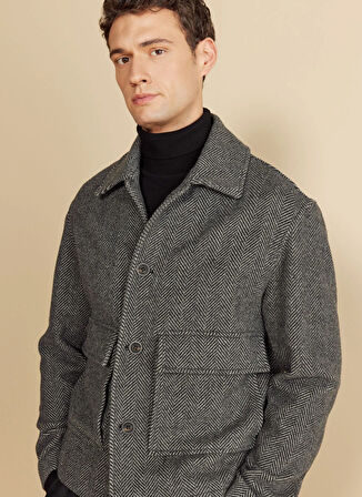 Brooks Brothers Antrasit Erkek Kaban BBFW25MCA003
