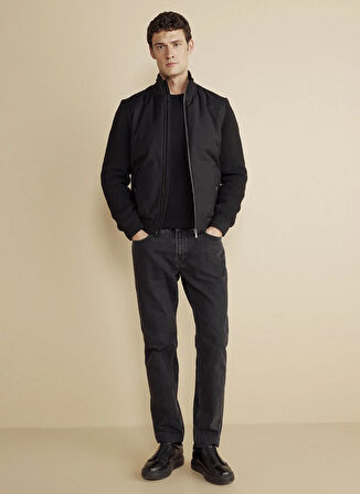 Brooks Brothers Normal Bel Düz Paça Standart Antrasit Erkek Pantolon BBFW25MPT017