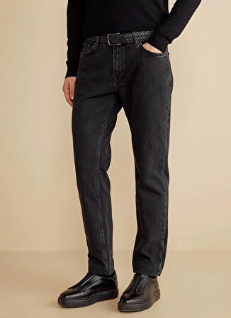 Brooks Brothers Normal Bel Düz Paça Standart Antrasit Erkek Pantolon BBFW25MPT017