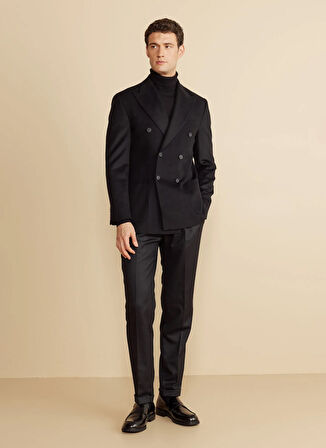 Brooks Brothers Slim Fit Siyah Erkek Ceket BBFW25MBL019