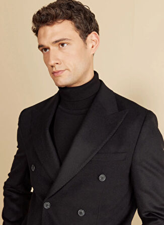 Brooks Brothers Slim Fit Siyah Erkek Ceket BBFW25MBL019