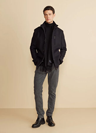 Brooks Brothers Siyah Erkek Kaban BBFW25MCA004