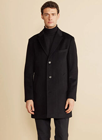 Brooks Brothers Siyah Erkek Palto BBFW25MCB001