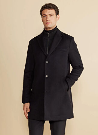 Brooks Brothers Siyah Erkek Palto BBFW25MCB002