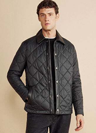 Brooks Brothers Siyah Erkek Mont BBFW25MJC008