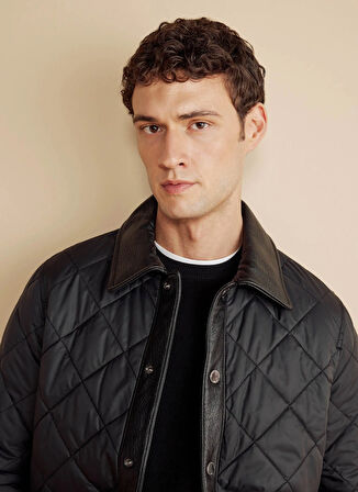 Brooks Brothers Siyah Erkek Mont BBFW25MJC008