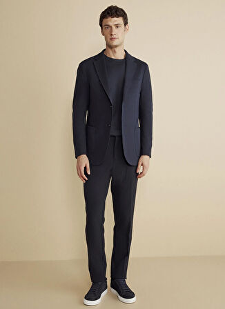 Brooks Brothers Regular Fit Lacivert Erkek Ceket BBFW25MBL005