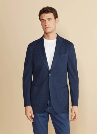 Brooks Brothers Regular Fit Lacivert Erkek Ceket BBFW25MBL012