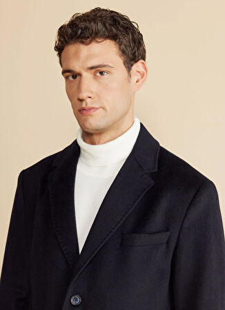 Brooks Brothers Lacivert Erkek Palto BBFW25MCB001