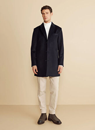 Brooks Brothers Lacivert Erkek Palto BBFW25MCB001