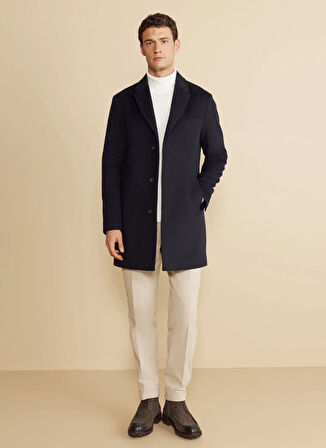 Brooks Brothers Lacivert Erkek Palto BBFW25MCB002