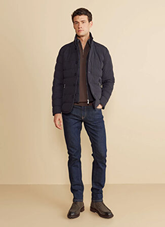 Brooks Brothers Lacivert Erkek Mont BBFW25MJC007