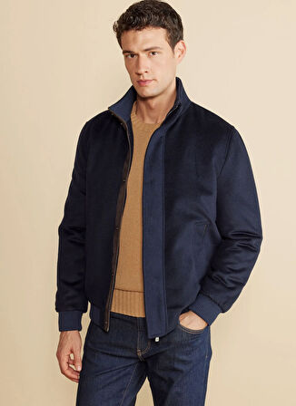 Brooks Brothers Lacivert Erkek Mont BBFW25MJC013