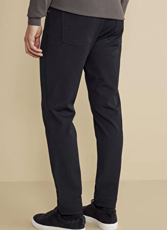 Brooks Brothers Normal Bel Düz Paça Standart Lacivert Erkek Pantolon BBFW25MPT010