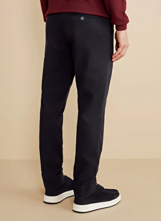 Brooks Brothers Normal Bel Düz Paça Standart Lacivert Erkek Pantolon BBFW25MPT015