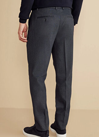 Brooks Brothers Normal Bel Düz Paça Standart Lacivert Erkek Pantolon BBFW25MPT021