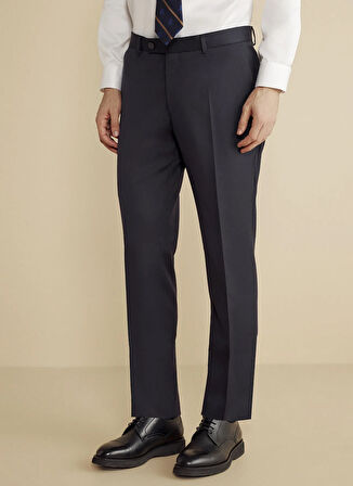 Brooks Brothers Normal Bel Slim Fit Lacivert Erkek Takım Elbise BBFW25MSU012