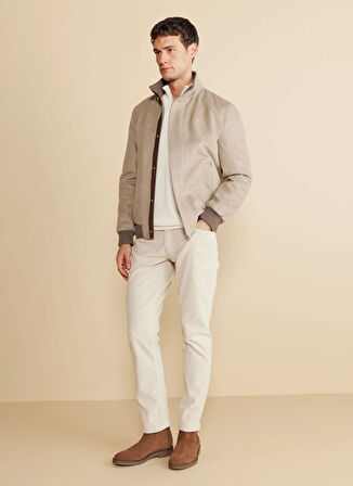 Brooks Brothers Bej Erkek Mont BBFW25MJC013