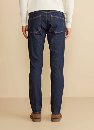 Brooks Brothers Normal Bel Düz Paça Standart Lacivert Erkek Pantolon BBFW25MPT016