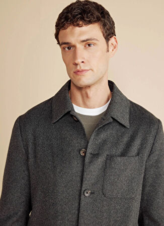 Brooks Brothers Standart Antrasit Erkek Ceket BBFW25MBL004