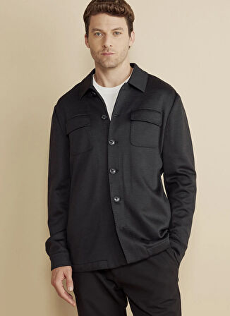 Brooks Brothers Standart Siyah Erkek Ceket BBFW25MBL023