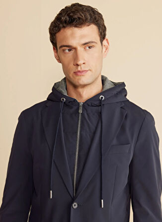 Brooks Brothers Slim Fit Lacivert Erkek Ceket BBFW25MBL024